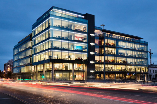 Exterior of the global headquarters of Johnson Controls