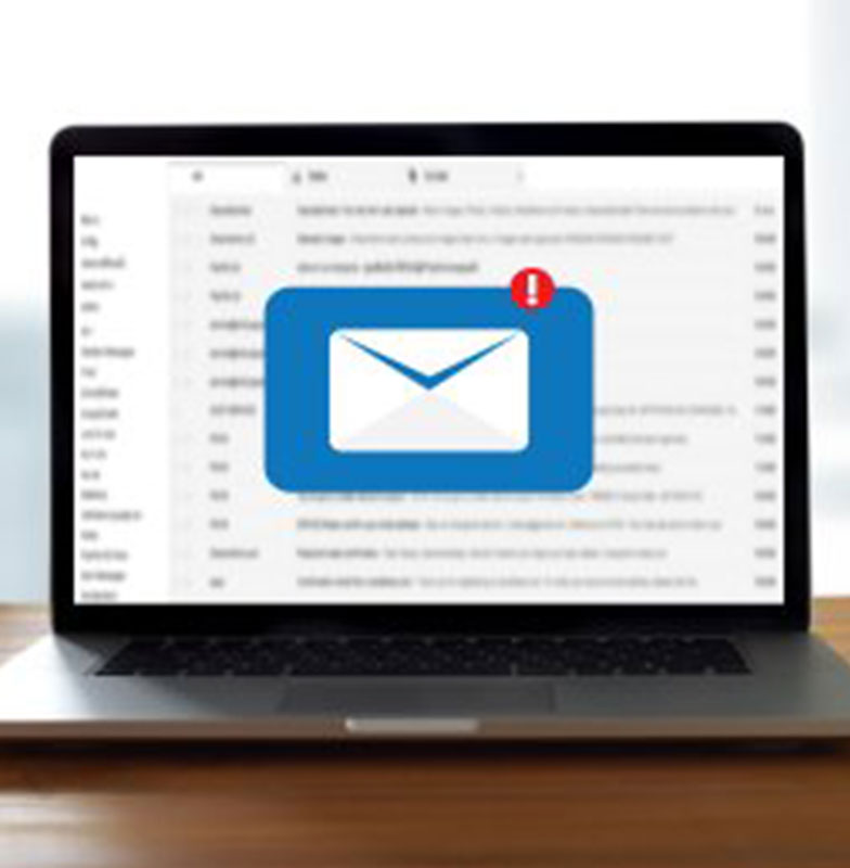 laptop displaying