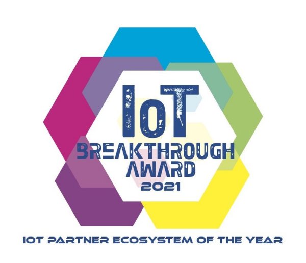 Badge for the IoT Breakthrough Award 2021